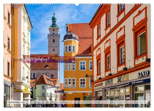 Produktbild: Ingolstadt Impressionen (hochwertiger Premium Wandkalender 2026 DIN A2 quer), Kunstdruck in Hochglanz