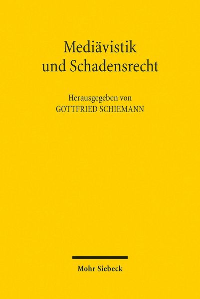 Produktbild: Medi&auml;vistik und Schadensrecht