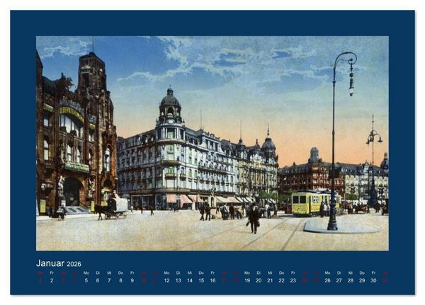 Produktbild: Historisches Frankfurt am Main von 1888 bis 1918 (Tischkalender 2026 DIN A5 quer), CALVENDO Monatskalender