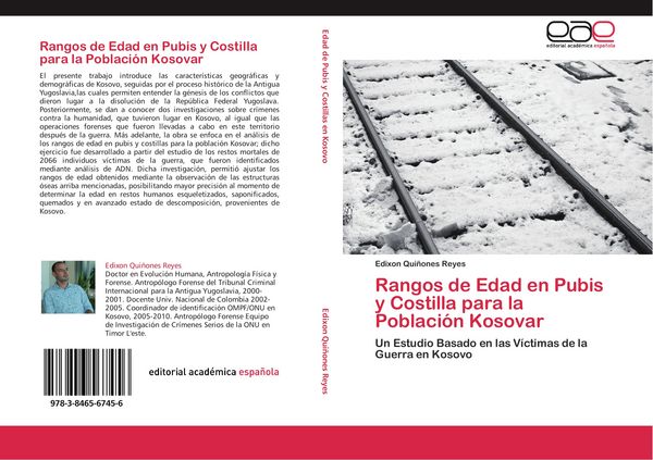 Produktbild: Rangos de Edad en Pubis y Costilla para la Poblaci&oacute;n Kosovar