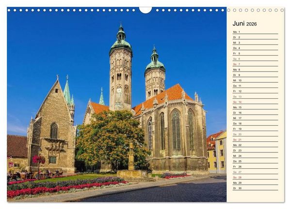 Produktbild: Saale-Unstrut - Region aus Wein und Stein (Wandkalender 2026 DIN A3 quer), CALVENDO Monatskalender