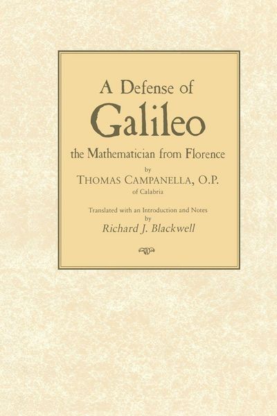 Produktbild: A Defense of Galileo