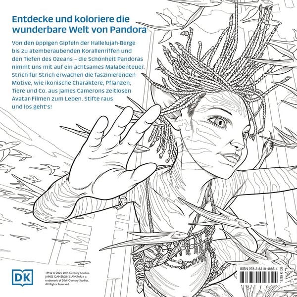 Produktbild: Avatar: Das Malbuch