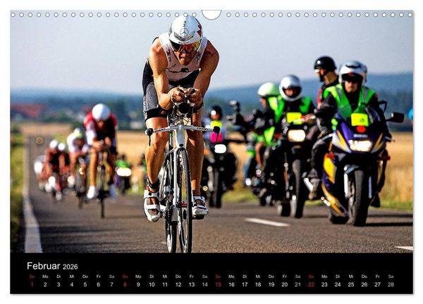 Produktbild: TRIATHLON 2026 (Wandkalender 2026 DIN A3 quer), CALVENDO Monatskalender