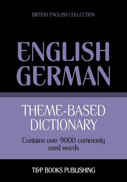 Produktbild: Theme-based dictionary British English-German - 9000 words