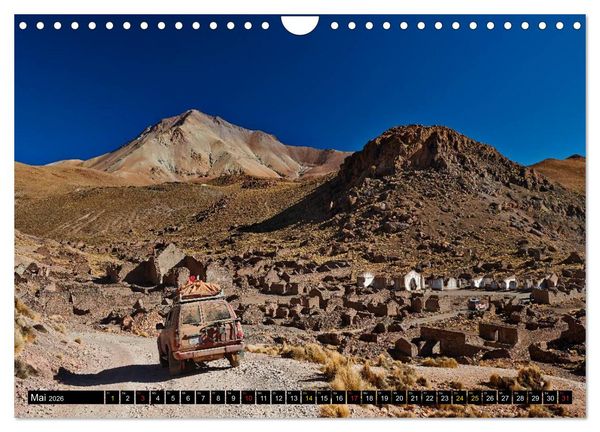 Produktbild: Bolivien Andenlandschaften (Wandkalender 2026 DIN A4 quer), CALVENDO Monatskalender