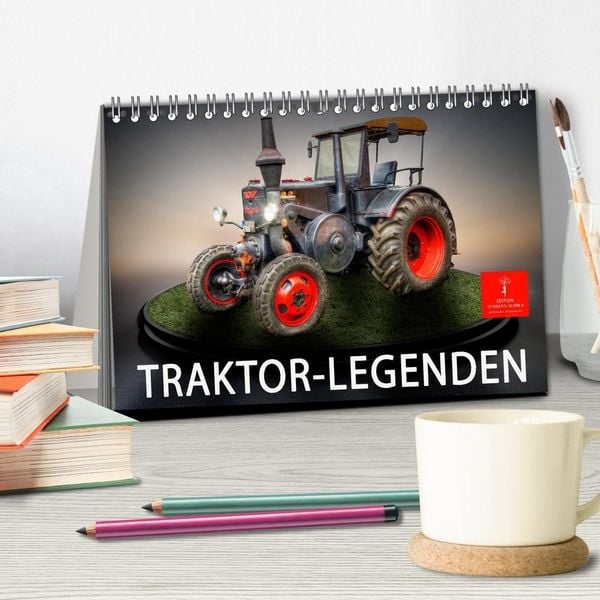 Produktbild: Traktor - Giganten (Tischkalender 2027 DIN A5 quer), CALVENDO Monatskalender