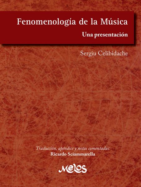 Produktbild: Fenomenolog&iacute;a de la M&uacute;sica