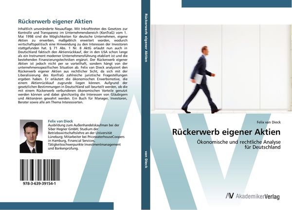 Produktbild: R&uuml;ckerwerb eigener Aktien