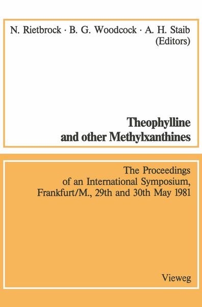 Theophylline and other Methylxanthines / Theophyllin und andere Methylxanthine, Taschenbuch von Norbert Rietbrock, Vieweg & Teubner, 9783663052692