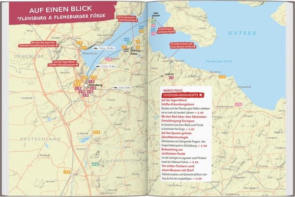 Produktbild: MARCO POLO OUTDOOR GUIDE Reisef&uuml;hrer Ostseek&uuml;ste Schleswig-Holstein