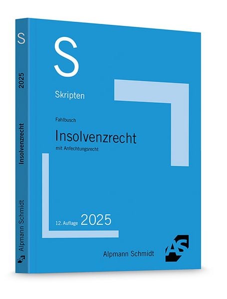 Produktbild: Skript Insolvenzrecht