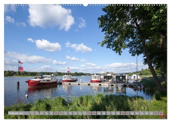 Produktbild: Hausbooturlaub Deutschland - Mecklenburgische Seenplatte (Wandkalender 2027 DIN A2 quer), CALVENDO Monatskalender