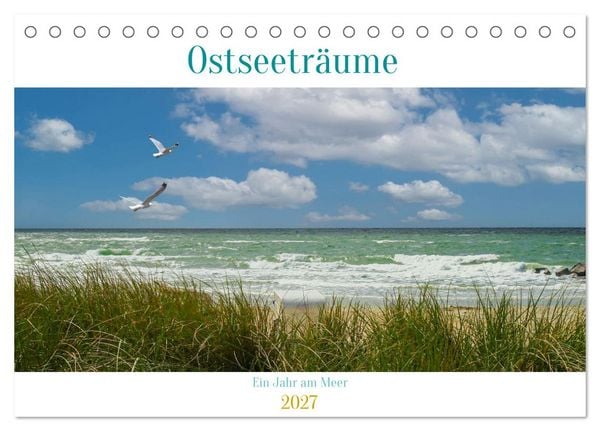 Produktbild: Ostseetr&auml;ume (Tischkalender 2027 DIN A5 quer), CALVENDO Monatskalender