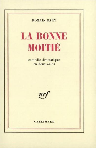 Produktbild: La bonne moiti&eacute;