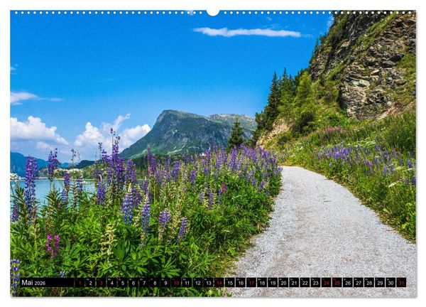 Produktbild: Wanderparadies Montafon (hochwertiger Premium Wandkalender 2026 DIN A2 quer), Kunstdruck in Hochglanz