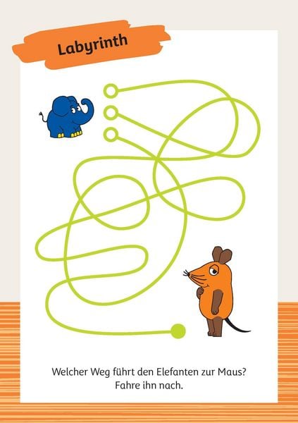 Produktbild: Lustige R&auml;tsel mit der Maus. Bunter R&auml;tselblock f&uuml;r Kinder ab 4 Jahren