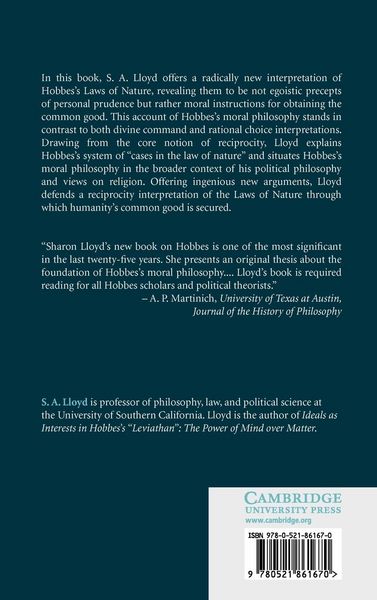 Produktbild: Morality in the Philosophy of Thomas Hobbes