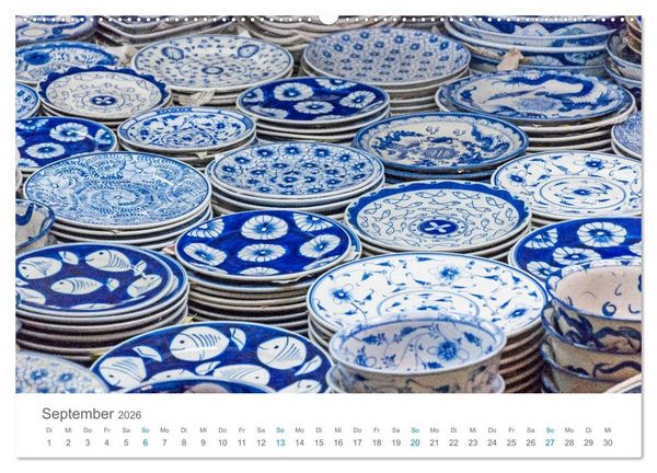 Produktbild: M&auml;rkte in S&uuml;dostasien (hochwertiger Premium Wandkalender 2026 DIN A2 quer), Kunstdruck in Hochglanz