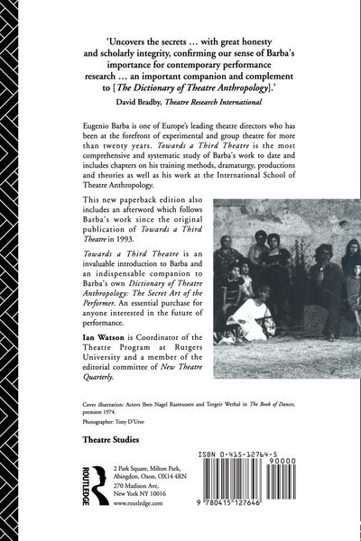 Produktbild: Towards a Third Theatre