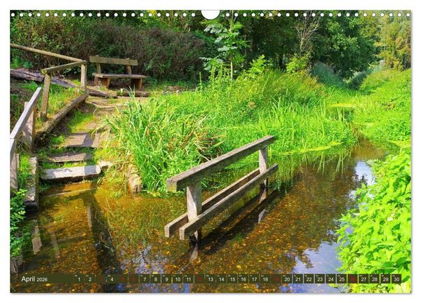 Produktbild: Bad Bodenteich - Kurort in der L&uuml;neburger Heide (Wandkalender 2026 DIN A3 quer), CALVENDO Monatskalender