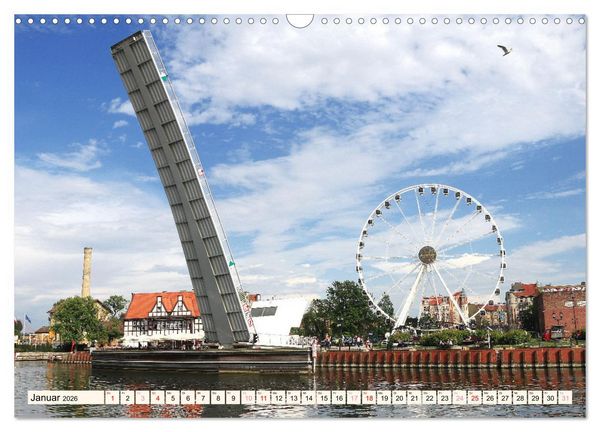 Produktbild: Zoppot und Danzig (Wandkalender 2026 DIN A3 quer), CALVENDO Monatskalender