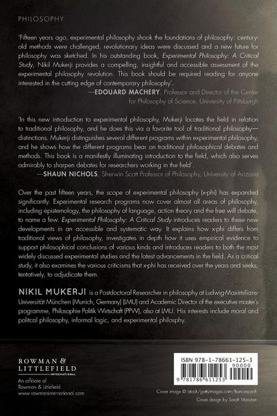 Produktbild: Experimental Philosophy