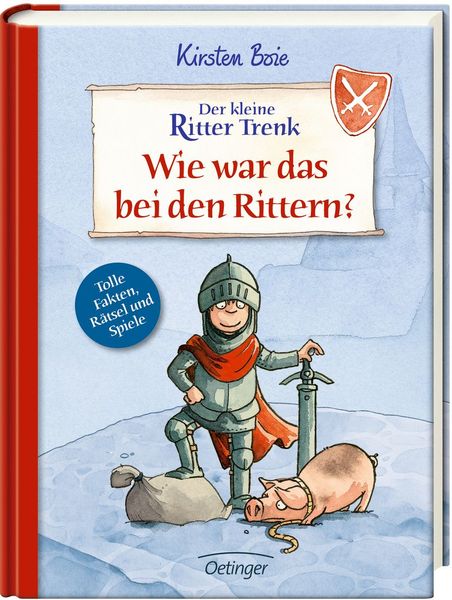 Der kleine Ritter Trenk, Gebundene Ausgabe von Kirsten Boie, Oetinger