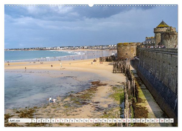 Produktbild: Frankreich - die Bretagne (Wandkalender 2026 DIN A2 quer), CALVENDO Monatskalender