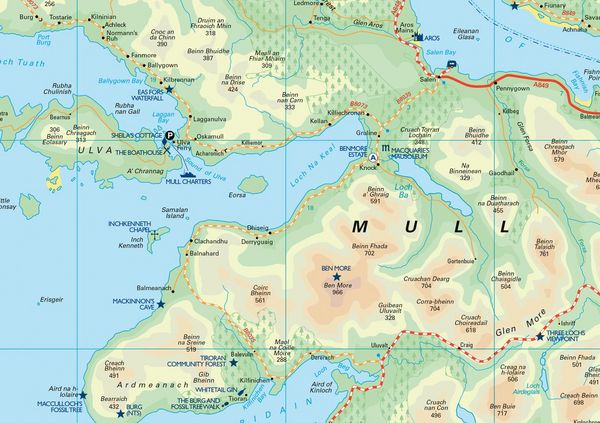 Produktbild: Mull and Iona Pocket Map