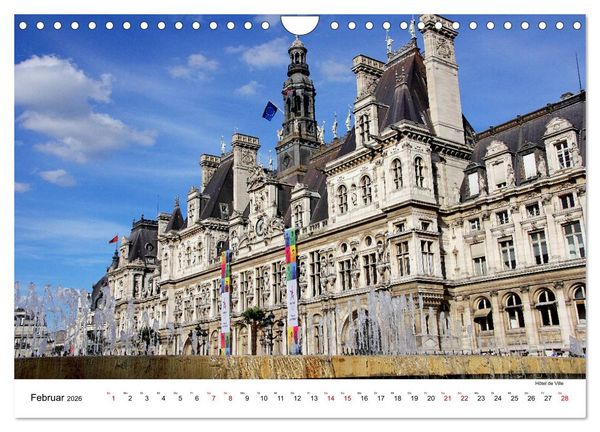 Produktbild: Paris - zwischen gestern und morgen (Wandkalender 2026 DIN A4 quer), CALVENDO Monatskalender