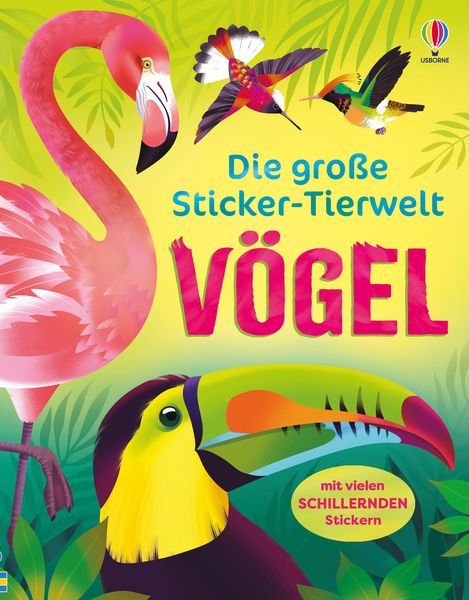 Produktbild: Die gro&szlig;e Sticker-Tierwelt: V&ouml;gel