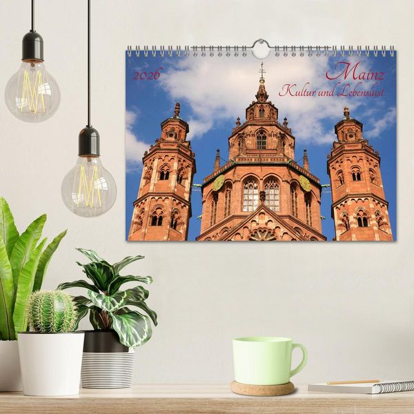 Produktbild: Mainz Kultur und Lebenslust (Wandkalender 2026 DIN A4 quer), CALVENDO Monatskalender