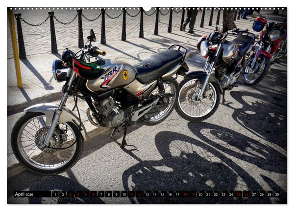 Produktbild: YAMAHA - Motorrad-Legenden (hochwertiger Premium Wandkalender 2026 DIN A2 quer), Kunstdruck in Hochglanz