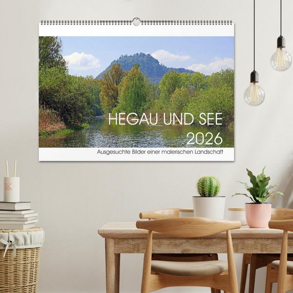 Produktbild: Hegau und See (Wandkalender 2026 DIN A2 quer), CALVENDO Monatskalender