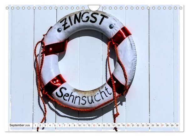 Produktbild: Zingst Sehnsucht nach Meer (Wandkalender 2026 DIN A4 quer), CALVENDO Monatskalender