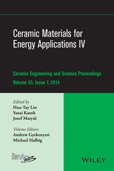 Produktbild: Ceramic Materials for Energy Applications IV