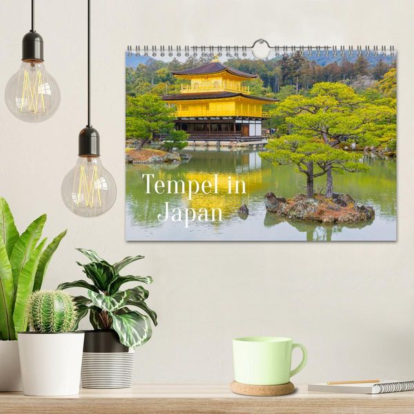 Produktbild: Tempel in Japan (Wandkalender 2026 DIN A4 quer), CALVENDO Monatskalender