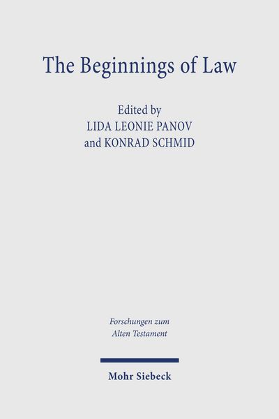 Produktbild: The Beginnings of Law