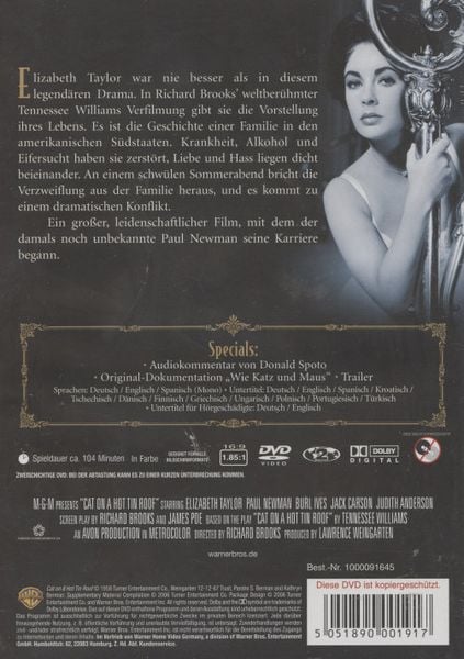 Produktbild: Die Katze auf dem hei&szlig;en Blechdach - Classic Collection [SE]