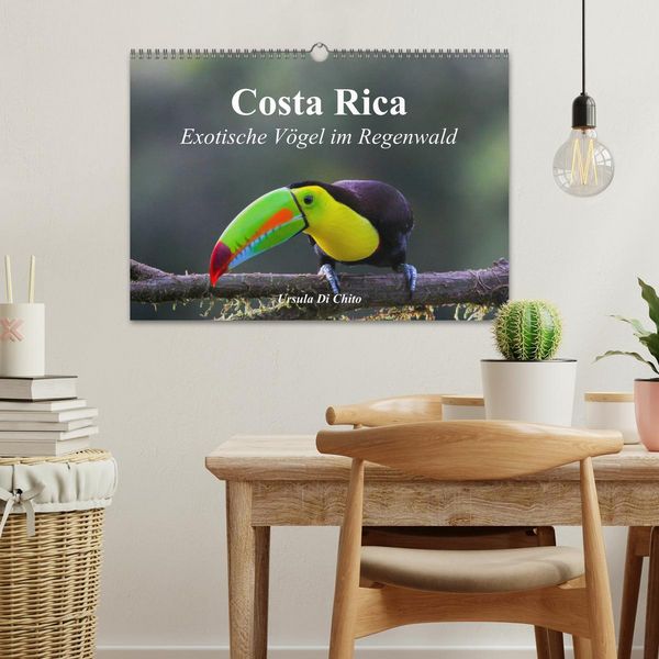 Produktbild: Costa Rica - Exotische V&ouml;gel im Regenwald (Wandkalender 2026 DIN A3 quer), CALVENDO Monatskalender