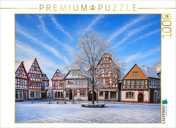 CALVENDO Puzzle Marktplatz | 1000 Teile Lege-Größe 64x48cm Foto-Puzzle für glückliche Stunden
