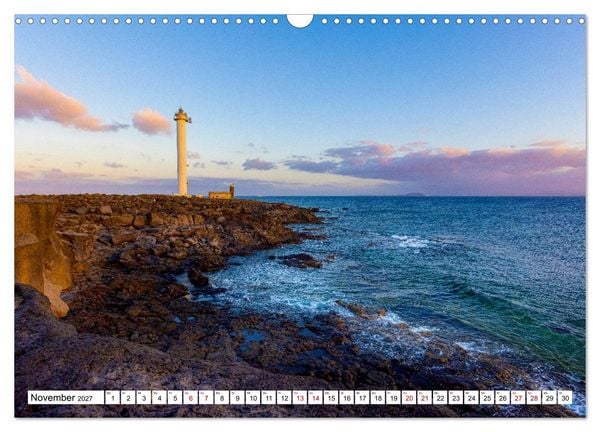 Produktbild: Lanzarote - Zwischen Asche und Atlantik (Wandkalender 2027 DIN A3 quer), CALVENDO Monatskalender