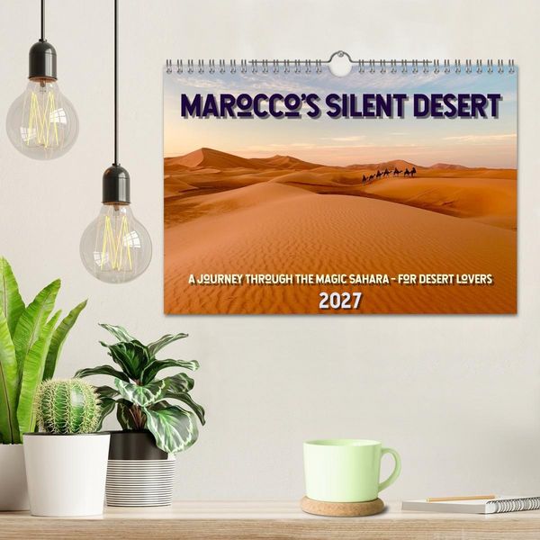 Produktbild: Marocco&rsquo;s Silent Desert (Wall Calendar 2027 DIN A4 landscape), CALVENDO 12 Month Wall Calendar
