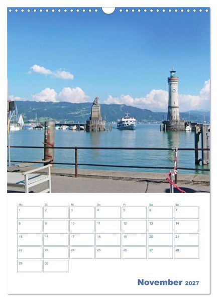 Produktbild: Lindau. Die Gl&uuml;cksfinder-Insel (Wandkalender 2027 DIN A3 hoch), CALVENDO Monatskalender