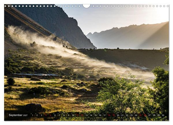 Produktbild: Auf der Seidenstra&szlig;e durch das Pamir-Gebirge (Wandkalender 2027 DIN A3 quer), CALVENDO Monatskalender
