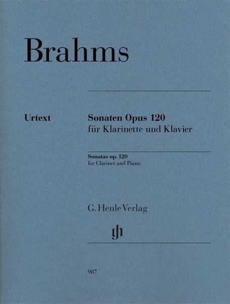 Produktbild: Johannes Brahms - Klarinettensonaten op. 120