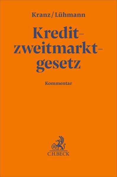 Produktbild: Kreditzweitmarktgesetz. KrZwMG