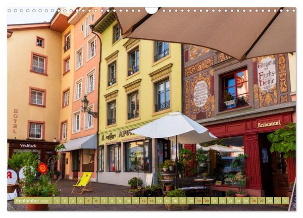 Produktbild: Bad S&auml;ckingen - Charmantes St&auml;dtchen am Rhein (Wandkalender 2026 DIN A3 quer), CALVENDO Monatskalender