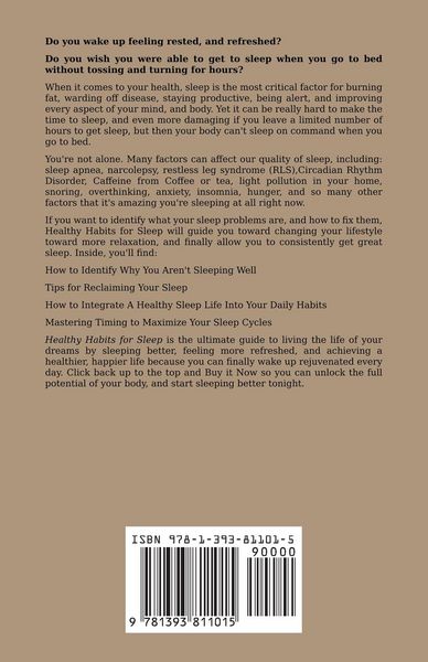 Produktbild: Healthy Habits for Sleep
